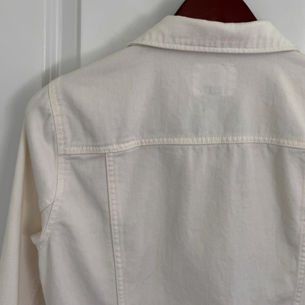 Old Navy White Denim Jacket - Picture 7 of 9